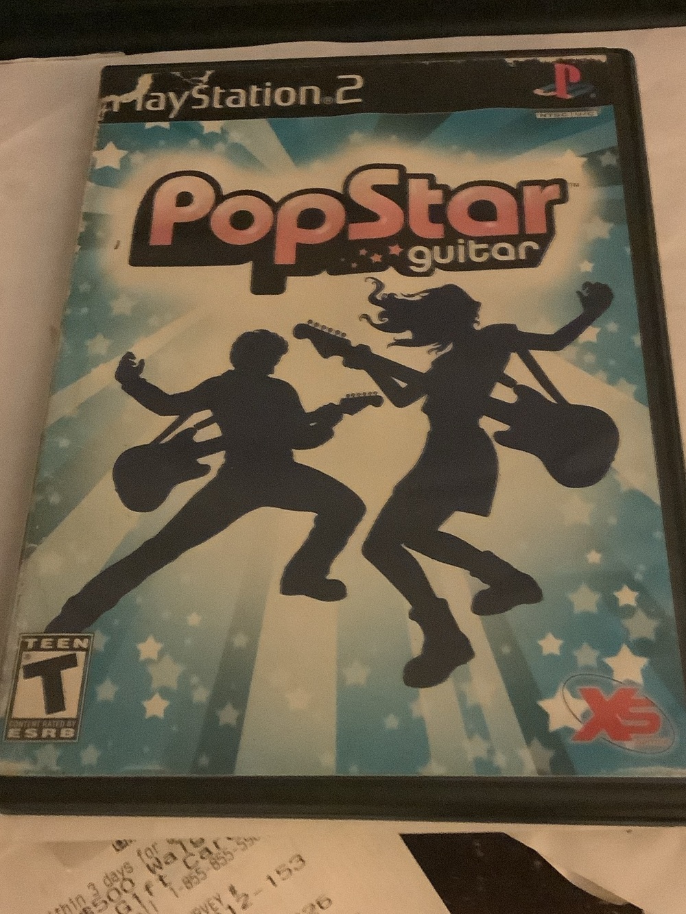 PopStar Guitar PlayStation 2 Game